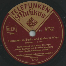 Stefan Dietrich und Walter Simlinger - Bummeln in Berlin...