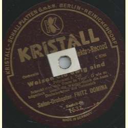 Salon-Orchester Fritz Domina - Weisen die ewig sind