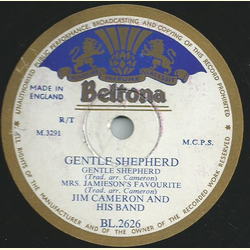 Jim Cameron and his band - Bonnie Anne / Gentle Shepherd