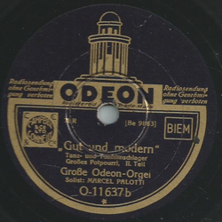 Groe Odeon Orgel, Marcel Palotti - Gut und modern