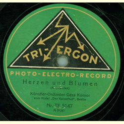 Gza Komor Orch. - Herzen und Blumen / Blumenlied