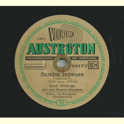 Ren Ninforge - Samba Joyeuse / Le Rossignol Montmartrois 
