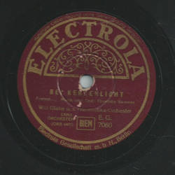 Will Glahe und sein Harmonika Orchester - Bei Kerzenlicht...