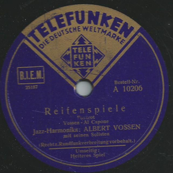Jazz Harmonika Albert Vossen mit seinen Solisten - Heiteres Spiel / Reifenspiele