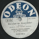 Margot Friedlaender - Was kann der Mond dafür? / Der Weg...