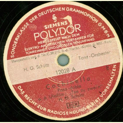 Hans-Georg Schtz Tanz-Orchester - Cochinella / Glutrote...