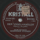 Salon-Orchester Gebrder Steiner - Der Vogelhndler,...