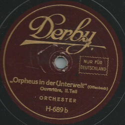 Orchester - Orpheus in der Unterwelt