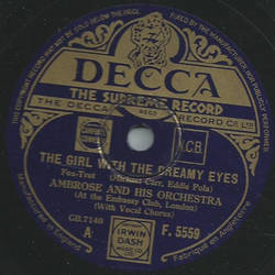 Ambrose and his Orchestra - The Girl with the dreamy eyes / In the merry month of may