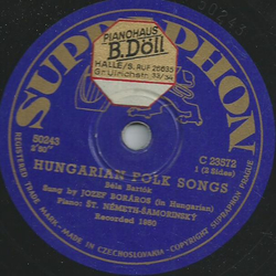 Jozef Boraros - Hungarian Folk Songs