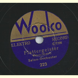 Salon-Orchester / Tanz-Orchester mit Refraingesang - Flattergeister / Schade, da Liebe ein Mdchen ist