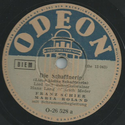 Maria Roland u. Franz Schier - Die Schaffnerin / Zwei aus Ottakring