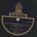 Odeon Orchester - Les Lanciers / Petersburger...