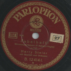 Harry Steier - Fabelhaft!