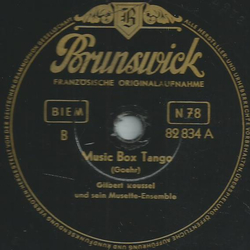 Gilbert Roussel - Music Box Tango / Der kleine Esel