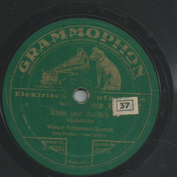 Paul Godwin, Violinen-Solo; Wiener Schrammel-Quartet -...
