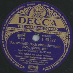 Golgowsky-Quartett - Das schmeit doch einen Seemann...