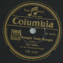 Ken Griffin, Hammond-Orgel - The syncopated clock / Freight Train Boogie