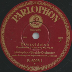 Parlophon-Streich-Orchester - Bleisoldaten / Leuchtkferchens Stelldichein