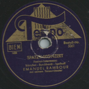 Emanuel Rambour Orch. - Spatzenkonzert / Briefe - die...