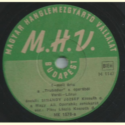 Simndy Jzsef - f-moll ria a Trubadur / Stretta a Trubadur