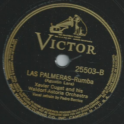Xavier Cugat and his Waldorf-Astoria Orchestra - Inspiration / Las Palmeras