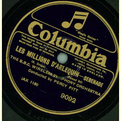 The B.B.C. Wireless Symphony Orchestra - Les Millions...