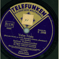 Berliner Philharmoniker - Valse Triste / Notre Dame