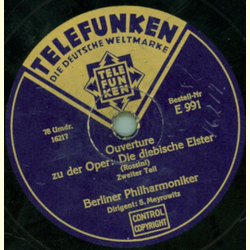 Berliner Philharmoniker - Ouverture zu der Oper: Die diebische Elster