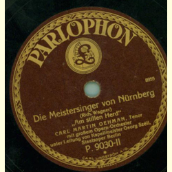 Carl Martin Oehman - Die Meistersinger von Nrnberg 