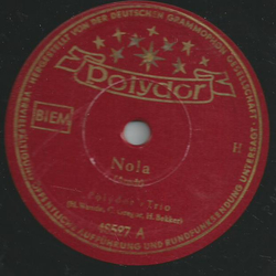 Polydor-Trio - Nola / Puppenhochzeit