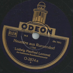Ludwig Manfred Lommel - Neuestes aus Runxendorf
