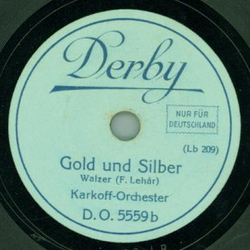 Karkoff-Orchester - Estudiantina / Gold und Silber