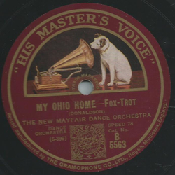 The New Mayfair Dance Orchestra - Chloe / My Ohio Home