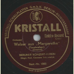 Berliner Konzert-Verein - Ungarischer Marsch aus Fausts Verdammung / Walzer aus Margarethe