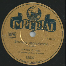 Hans Bund - Majarska / Serenata appassionata