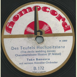 Take Banescu mit seinem Künstler-Orchester - Heinzelmännchens Wachtparade / Des Teufels Hochzeitstanz