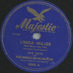 Jack Smith with Noro Morales and his Orchestra - Linda...