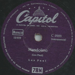 Les Paul & Mary Ford - Whither Thou Goest / Mandolino