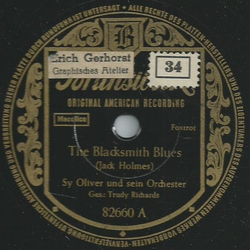 Trudy Richards / Sy Oliver - The Blacksmith Blues / Castle Rock
