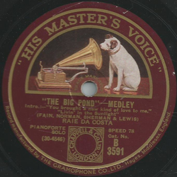 Raie da Costa - The big Pond Medley / One Night alone...