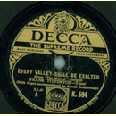 Frank Titterton - Every Valley shall be exalted / Sound...