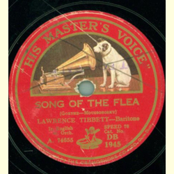 Lawrence Tibbett - Pilgrims Song, Op. 47, No. 5 / Song of the Flea