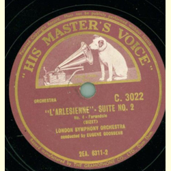 London Symphony Orchestra Eugene Goossens - Larlesienne,...