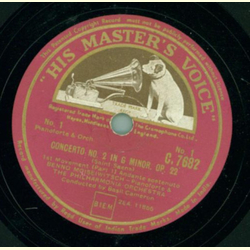 Benno Moiseiwitsch & The Philharmonia Orchestra by Basil...