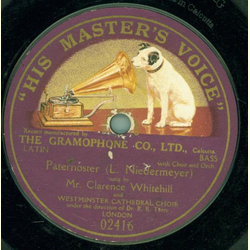 Mr. Clarence Whitehill - Paternoster (L. Niedermeyer) /...