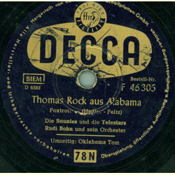 Die Sunnies und die Telestars - Thomas Rock aus Alabama / Oklahoma Tom