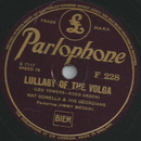 Nat Gonella & His Georgians - Lullaby of the volga /...