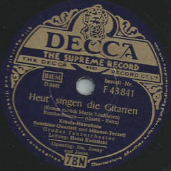 Kihula-Hawaiians, Sunshine-Quartett und Männer-Terzett -...