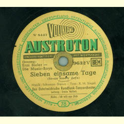 Erni Bieler - Sieben einsame Tage / Ich will nur dich